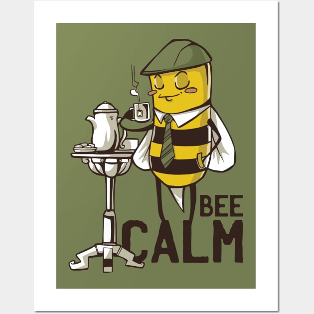 Bee Calm Wall Art by LR_Collections